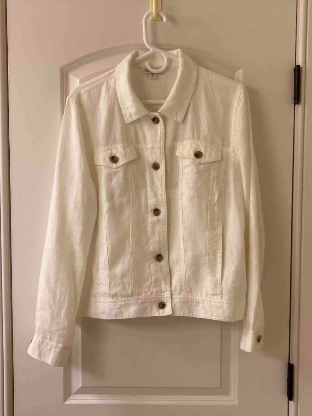Journeys linen jacket from Goldwater Creek size L